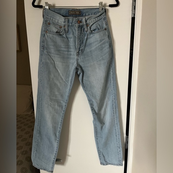 J. Crew Denim - J. Crew Point Sur high-rise Retro straight Denim